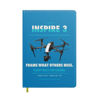 Thumbnail for DJI Inspire 3 design on turquoise notebook