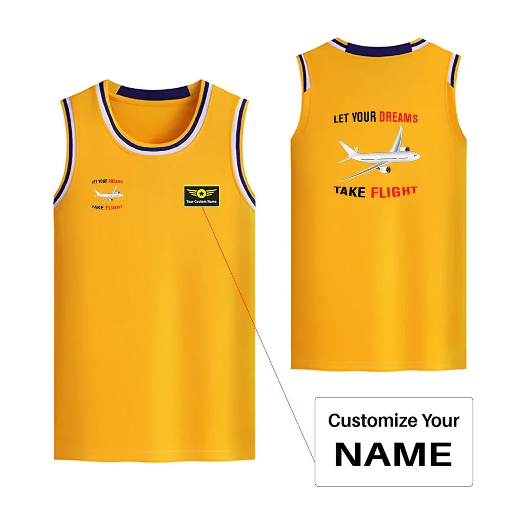 Customisable Let Your Dreams Take Flight Basketball Print - view 9