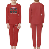 Thumbnail for The Only Six Pack I Will Ever Need children pajamas - Red