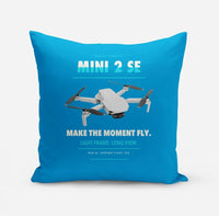 Thumbnail for DJI Mini 2 SE design on turquoise pillow