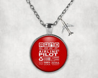 Thumbnail for Airline Pilot Label Necklace - view 9