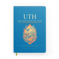 Thumbnail for Udon Thani International Airport (UTH) design on turquoise notebook