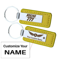 Thumbnail for Customisable Boeing 777 Key Chain - view 9