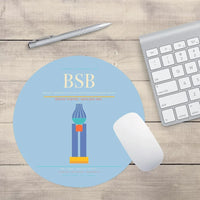 Thumbnail for Brasilia - Presidente Juscelino Kubitschek International Airport BSB Mouse-Pad Round - Light Blue