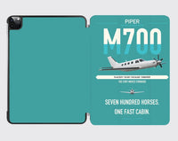 Thumbnail for Piper M700 Fury design on turquoise ipad tablet case