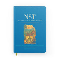 Thumbnail for Nakhon Si Thammarat Airport (NST) design on turquoise notebook