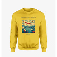 Thumbnail for VINTAGE G4257 - The Dead Stick Contest - Designed Sweatshirts design on yellow