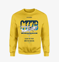 Thumbnail for Cessna 177B Cardinal design on yellow sweatshirt