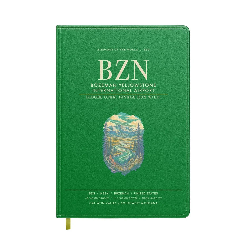 Bozeman Yellowstone International Airport BZN - Green