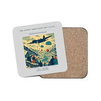 Thumbnail for The Supply Drop Over The Valley - Designed Coasters design on light gray 1-piece