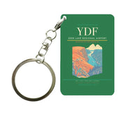 Thumbnail for Deer Lake Regional Airport (YDF) design on green key chain