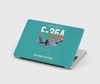 Thumbnail for F-35A Lightning II Every Sensor One Picture design on turquoise MacBook case