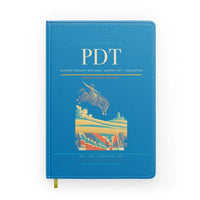Thumbnail for Eastern Oregon Regional Airport (PDT) design on turquoise notebook