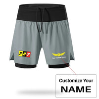 Thumbnail for Customisable Boeing 787 Shorts - view 9
