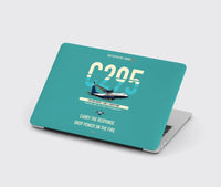 Thumbnail for Airbus C295 Firefighter design on turquoise MacBook case