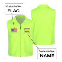 Thumbnail for Customisable Flag & Name Vest - view 9