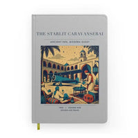 Thumbnail for VINTAGE G4336 - The Starlit Caravanserai - Designed Notebooks design on lightgray