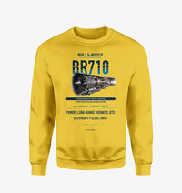 Thumbnail for BR710 design on yellow sweatshirt