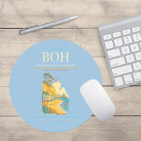 Thumbnail for Bournemouth Airport BOH Mouse-Pad Round - Light Blue