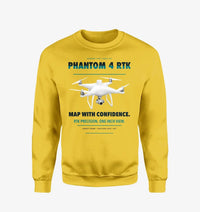 Thumbnail for DJI Phantom 4 RTK design on yellow sweatshirt