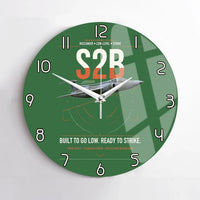 Thumbnail for Blackburn Buccaneer S2B design on green no frame wall clock