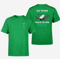 Thumbnail for DJI Spark design on green t shirt