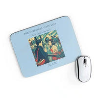 Thumbnail for VINTAGE G4380 - The Farewell Gate Kiss - Designed Mouse Pads design on lightblue rectangle