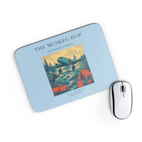 Thumbnail for VINTAGE G4282 - The Muskeg Hop - Designed Mouse Pads design on lightblue rectangle