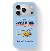 Thumbnail for Bristol Sycamore HR14 design on light blue magsafe iphone case, for iPhone 17 Pro