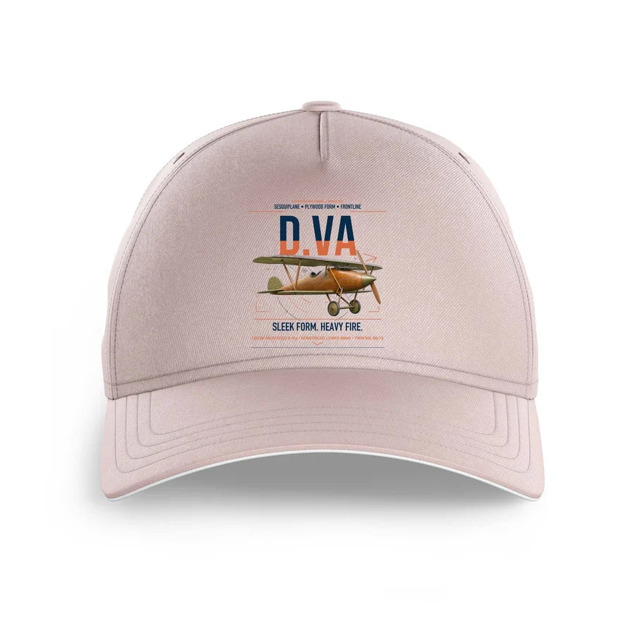Albatros D.Va design on pink printed hat