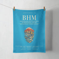 Thumbnail for Birmingham-Shuttlesworth International Airport (BHM) design on turquoise towel
