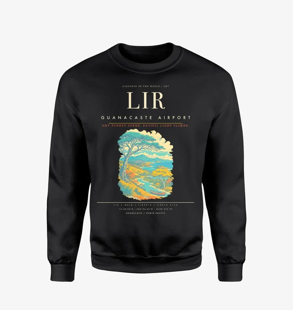 Guanacaste Airport LIR Sweatshirt - Black