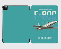 Thumbnail for F-80C Shooting Star design on turquoise ipad tablet case