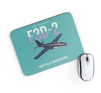 Thumbnail for F3D-2 Skyknight design on turquoise rectangle mouse pad