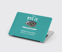 Thumbnail for 915 iS design on turquoise MacBook case
