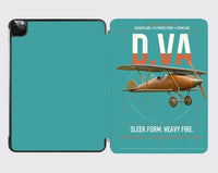 Thumbnail for Albatros D.Va design on turquoise ipad tablet case