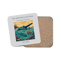 Thumbnail for The Shipwreck Spotters - Designed Coasters design on light gray 1-piece