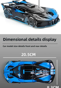 Thumbnail for 1:24 Bugatti Bolide Cool Alloy Model - view 10