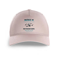 Thumbnail for DJI Matrice 4E design on pink printed hat