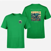 Thumbnail for VINTAGE G4273 - The Hull Cleaning Day - Double-Side T-Shirt design on green double side t shirt