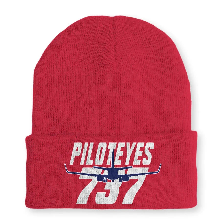 Amazing Piloteyes737 Embroidered Beanie - view 9