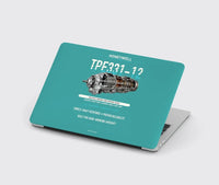 Thumbnail for TPE331-12 design on turquoise MacBook case