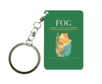 Thumbnail for Foggia 'Gino Lisa' Airport (FOG) design on green key chain