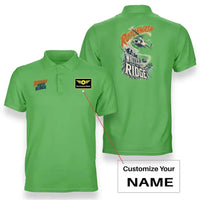 Thumbnail for SIGNAL 655 - Rotorwash Writes Across The Ridge - Double-Side Polo design on light green double side polo with custom name badge