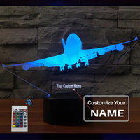 Thumbnail for Customisable Boeing 747 3D Lamp - view 9