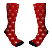 Thumbnail for Get High Every Day Sleep Socks - view 9