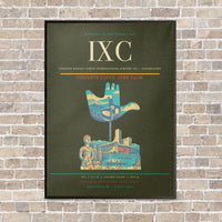 Thumbnail for Shaheed Bhagat Singh International Airport IXC — Chandigarh vertical canvas print - framed - green army background