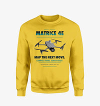 Thumbnail for DJI Matrice 4E design on yellow sweatshirt