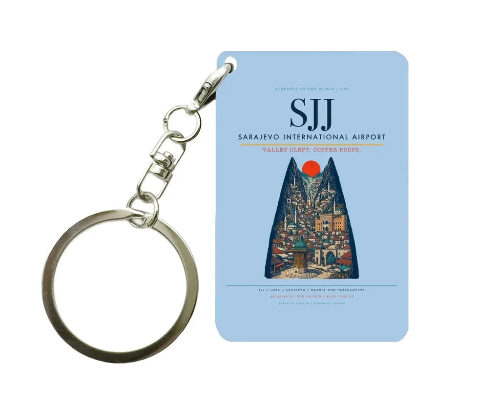 Sarajevo International Airport SJJ Light Blue