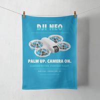 Thumbnail for DJI Neo design on turquoise towel
